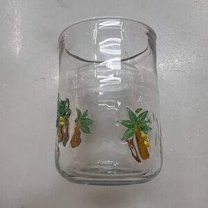 🌴Palm Tree Anthropologie Icon Glass🌴